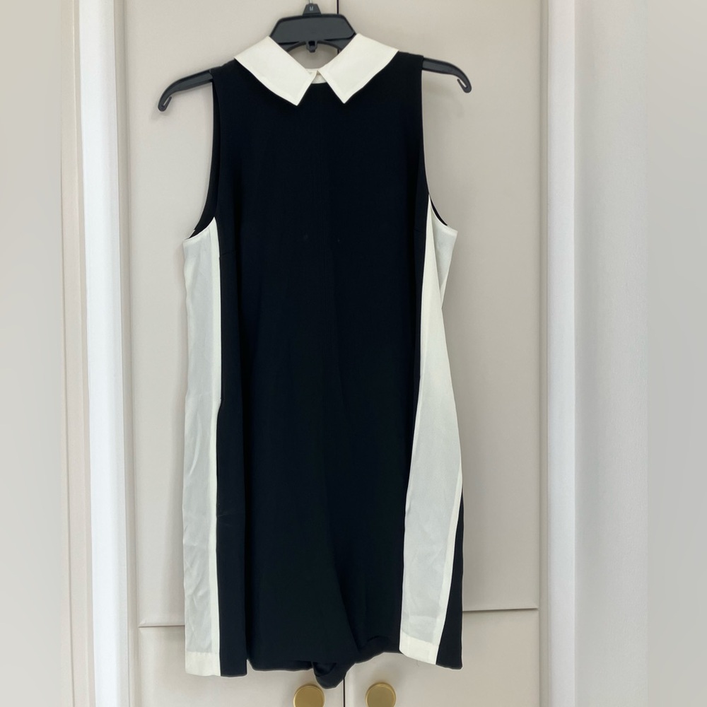 NEW with tags!!  Rachel Zoe Black and White short romper